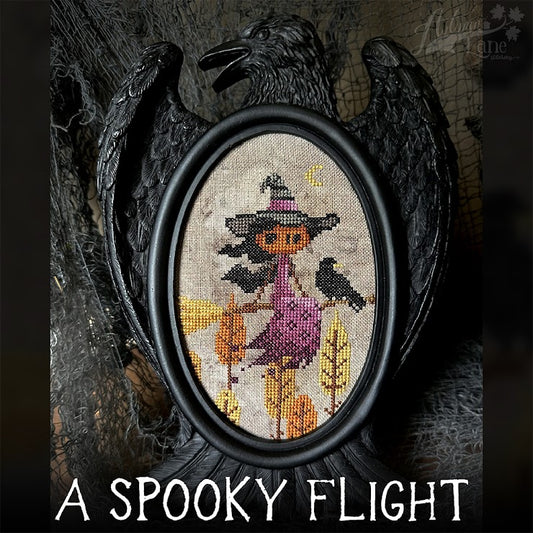 A Spooky Flight - Autumn Lane Stitchery