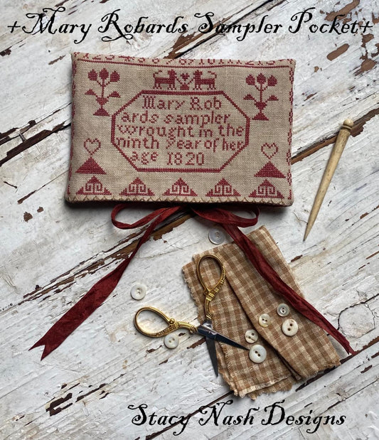 Mary Robards Sampler Pocket - Stacy Nash Designs