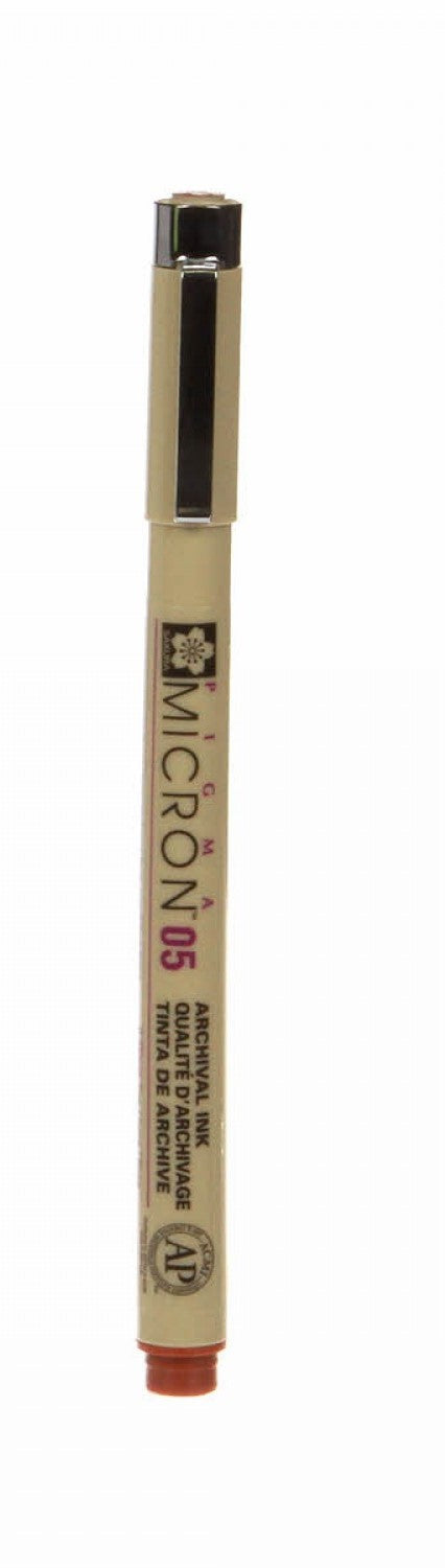 Pigma Micron Pen Brown .45mm Size 05
