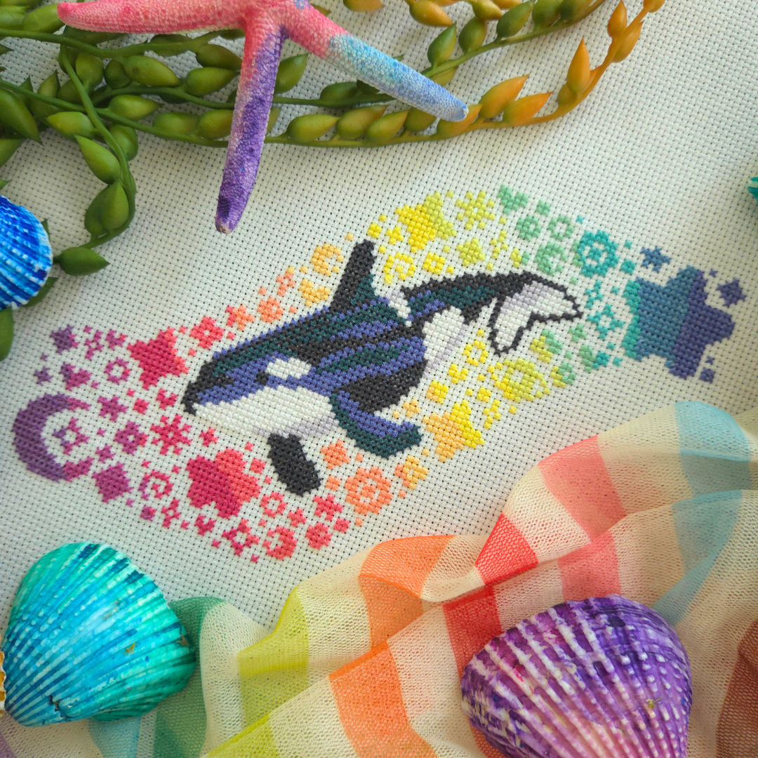 Rainbow Current - BAD Stitch - 2026 Needlework Marketplace PREORDER