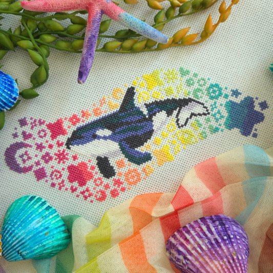 Rainbow Current - BAD Stitch - 2026 Needlework Marketplace PREORDER