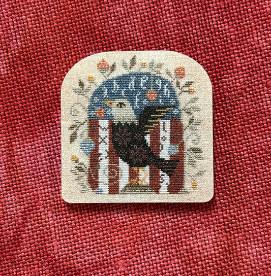 Patriotic ABC Needle Minder - Willoughby Ann