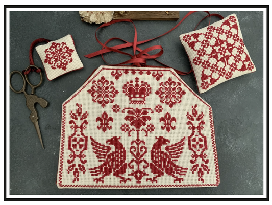 Needlecase Notebook - Twin Peak Primitives - 2026 Needlework Marketplace PREORDER