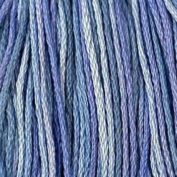 O102 Indigo Painting Valdani 6-Ply Thread