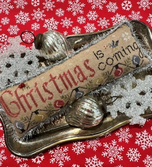 Christmas is Coming! Pin Keep - Scarlett House - 2026 Needlework Marketplace PREORDER