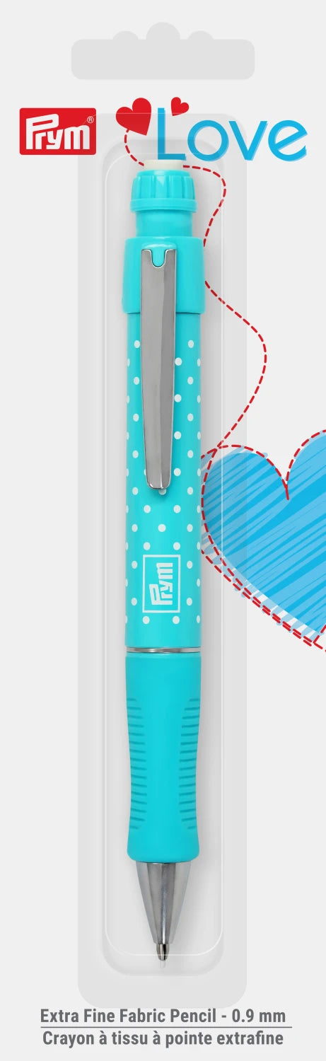 Prym Love Extra Fine Fabric Pencil Turquoise