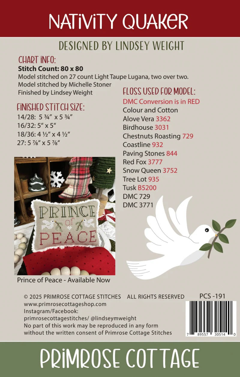 Nativity Quaker - Primrose Cottage