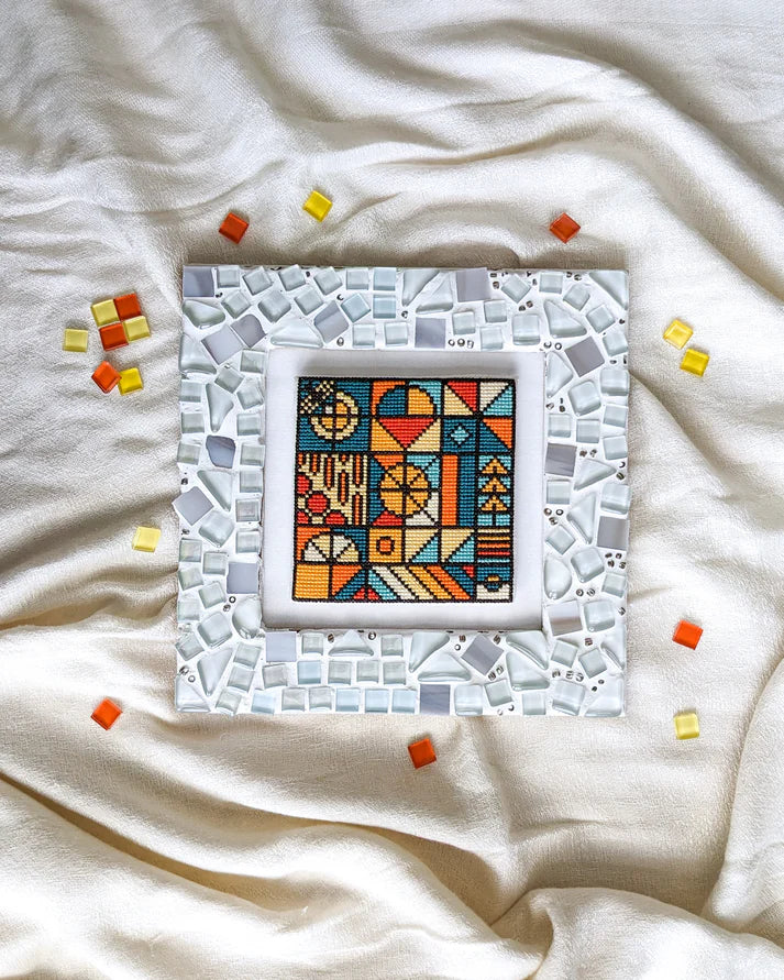 Summer Mosaic - Shaded Stitchery