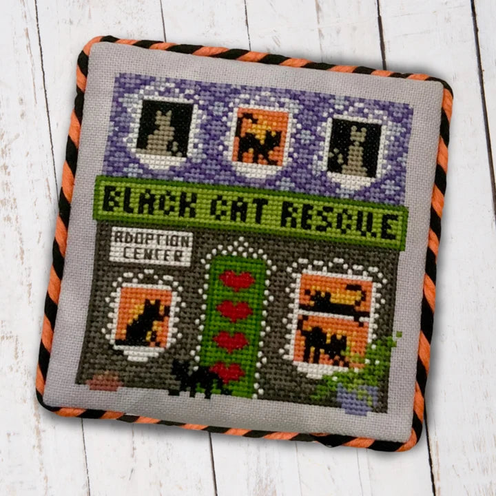 Black Cat Rescue - Dirty Annie's - 2026 Needlework Marketplace PREORDER