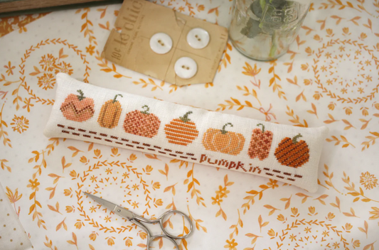 Pumpkin Row - October House Fiber Arts