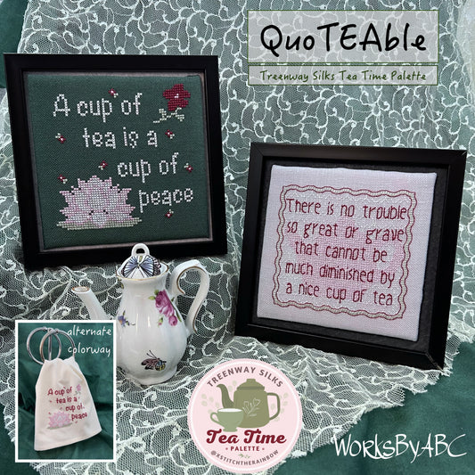 QuoTEAble - Tea Time Palette Collection - Works By ABC