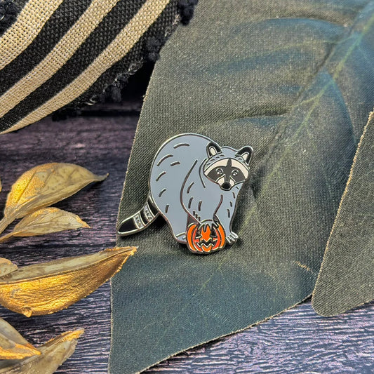 Raccoon Needle Minder - The Stitch Crypt - 2026 Needlework Marketplace PREORDER