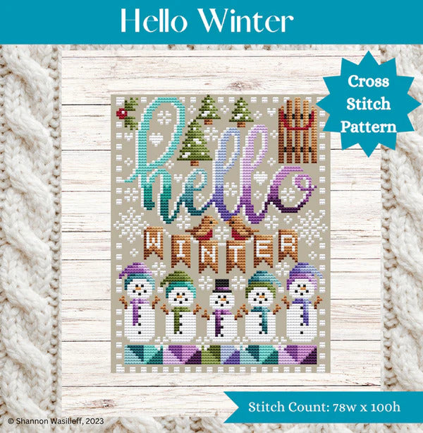 Hello Winter - Shannon Christine Designs