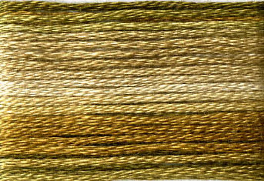 8035 Cosmo Seasons Variegated Cotton Embroidery Floss Browns