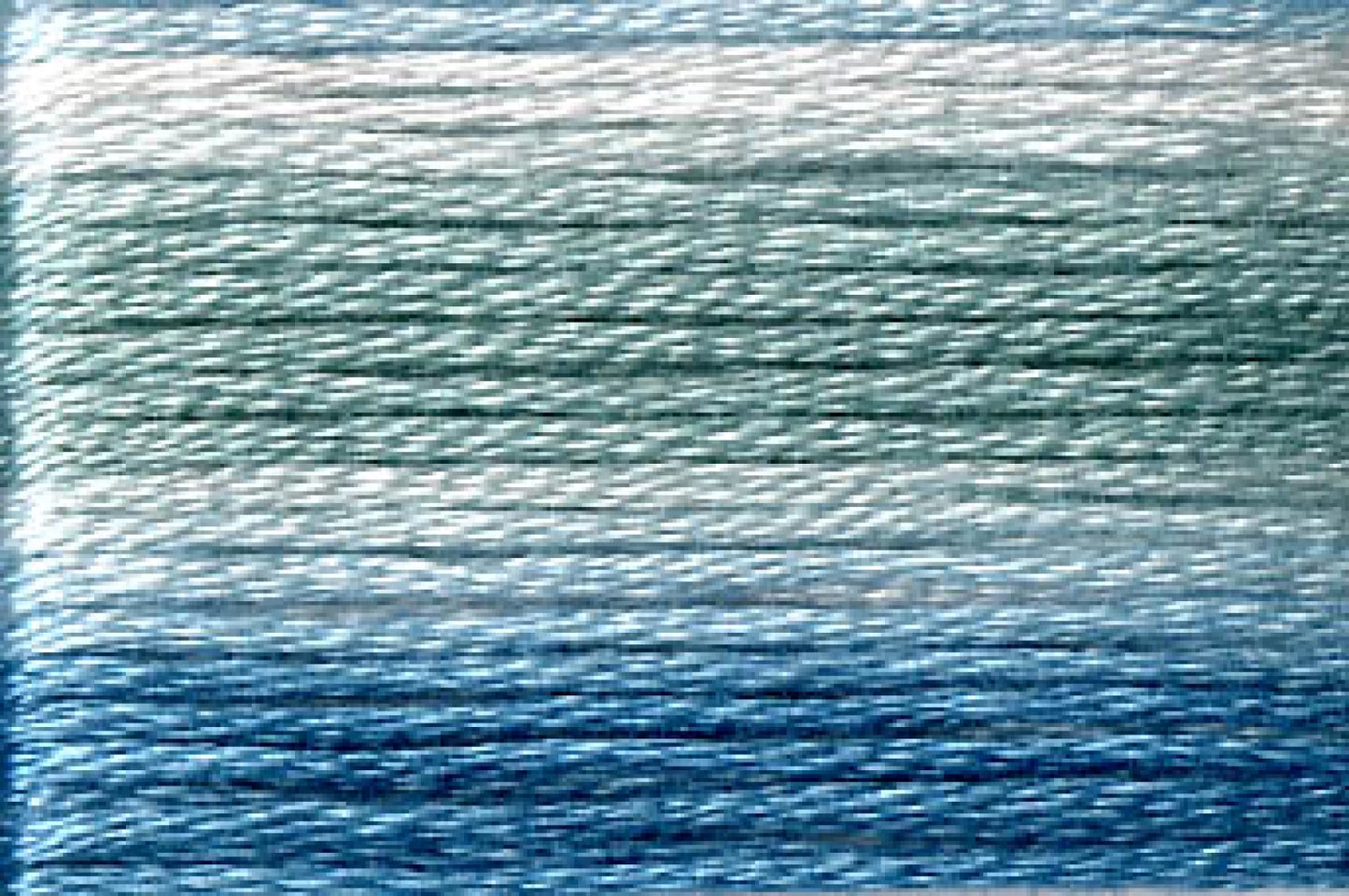 8054 Cosmo Seasons Variegated Cotton Embroidery Floss Blues