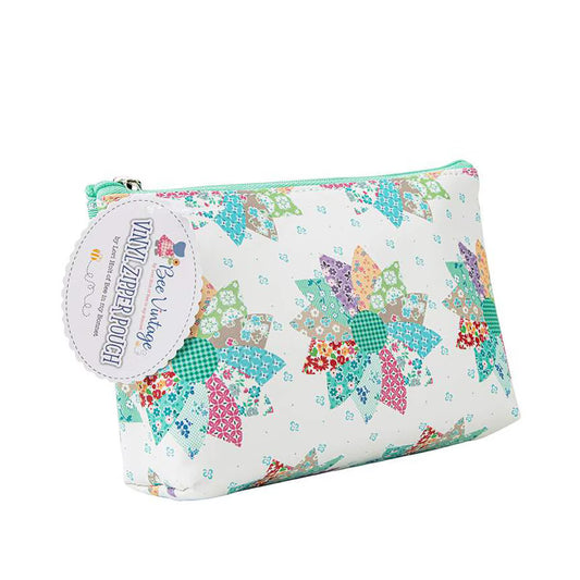 Bee Vintage Vinyl Project Bag by Lori Holt