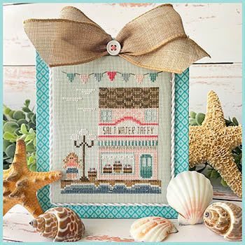 Salt Water Taffy Shop - Beach Boardwalk Series - Cottage Country Needleworks