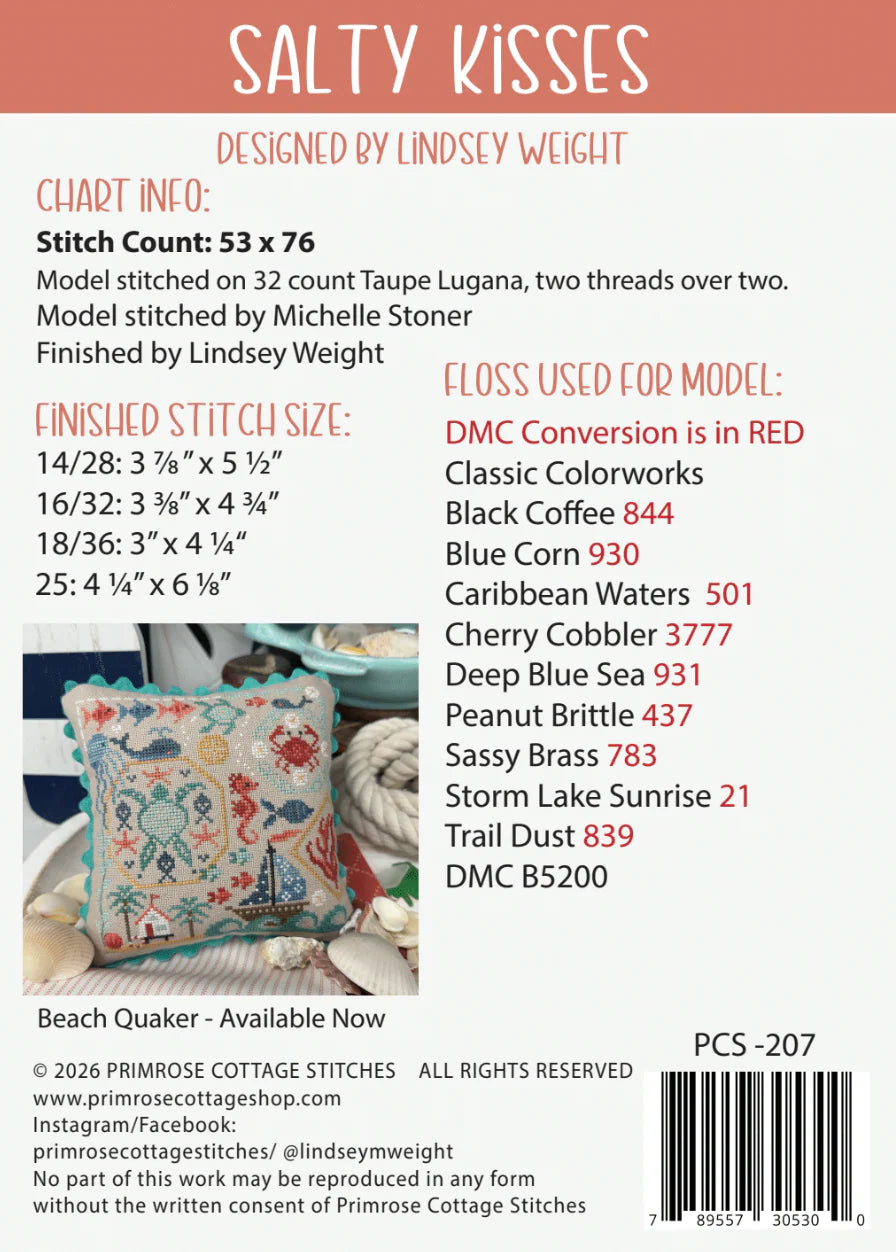 Salty Kisses - Primrose Cottage