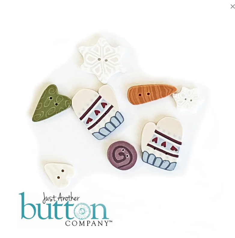 Winter Bag Button Collection - Just Another Button Company