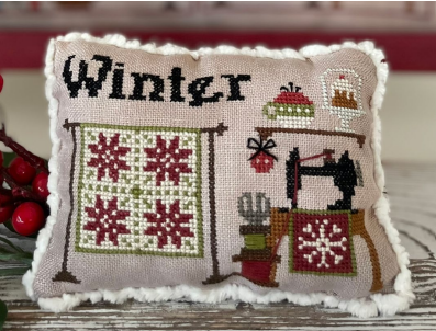 Needle and Thread Seasons Pillows - Winter - Mani di Donna