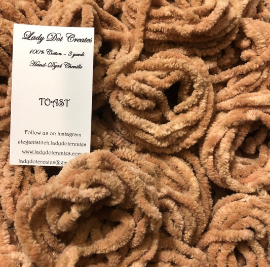 Chenille Trim - Toast - Lady Dot Create