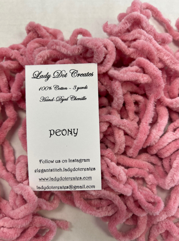 Chenille Trim - Peony - Lady Dot Creates