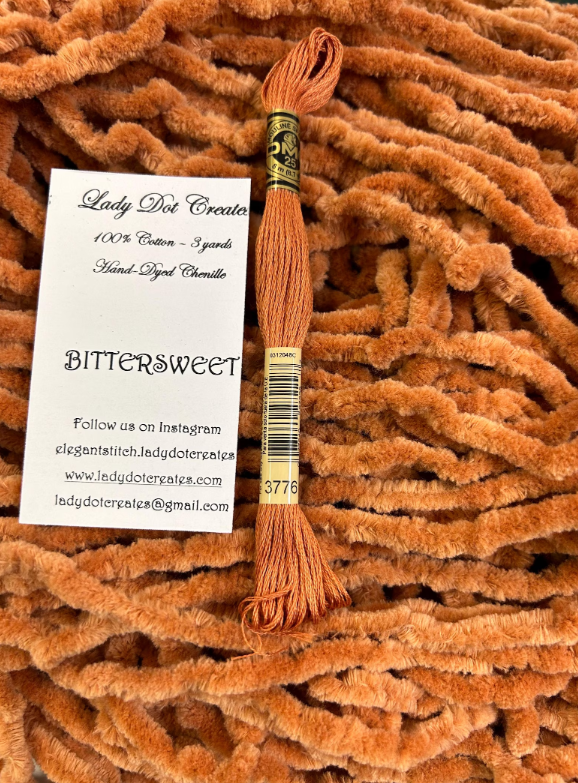 Chenille Trim - Bittersweet - Lady Dot Creates