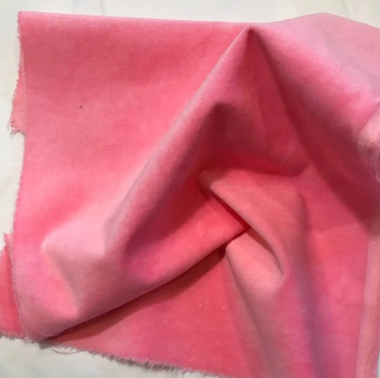 10"x18" Velveteen - Dahlia - Hand-dyed 100% Cotton - Lady Dot Creates