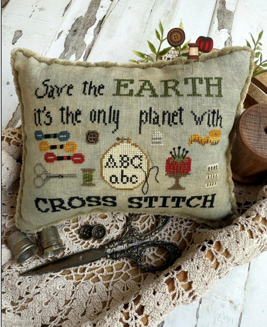 Cross Stitch - Save The Earth Series - Puntini Puntini