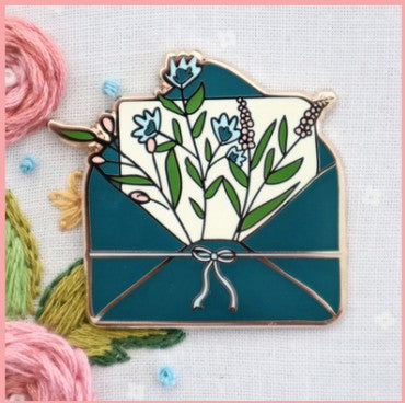 Garden Greetings Needle Minder - Flamingo Toes