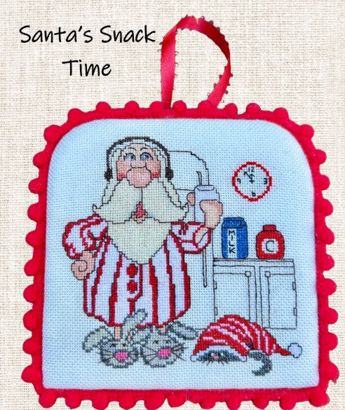 Santa's Snack Time - Keslyns - 2026 Needlework Marketplace PREORDER