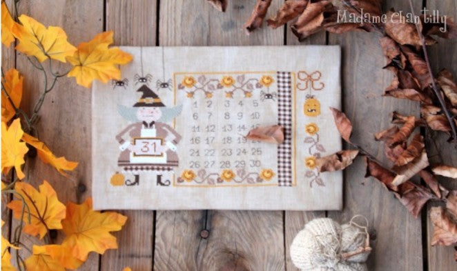 Halloween Countdown - Madame Chantilly - 2026 Needlework Marketplace PREORDER