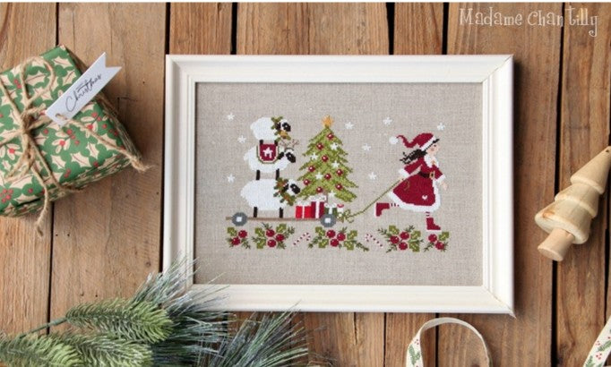 Christmas Delivery - Madame Chantilly - 2026 Needlework Marketplace PREORDER