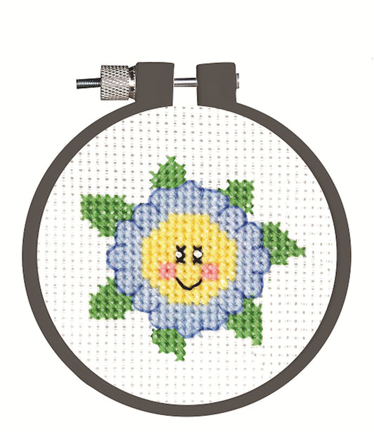 Smiling Flower - Kid Stitch - Janlynn