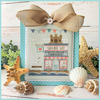 Souvenir Shop - Beach Boardwalk Series - Cottage Country Needleworks