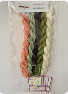 Spring Blooms Silk Pack from Dinky Dyes