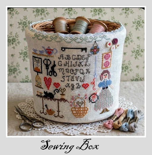 Sewing Box - Nikyscreations - 2026 Needlework Marketplace PREORDER
