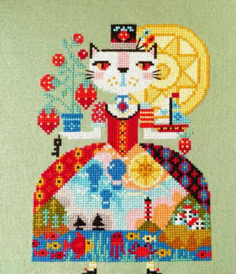 Summer Cat - Barbara Ana Designs