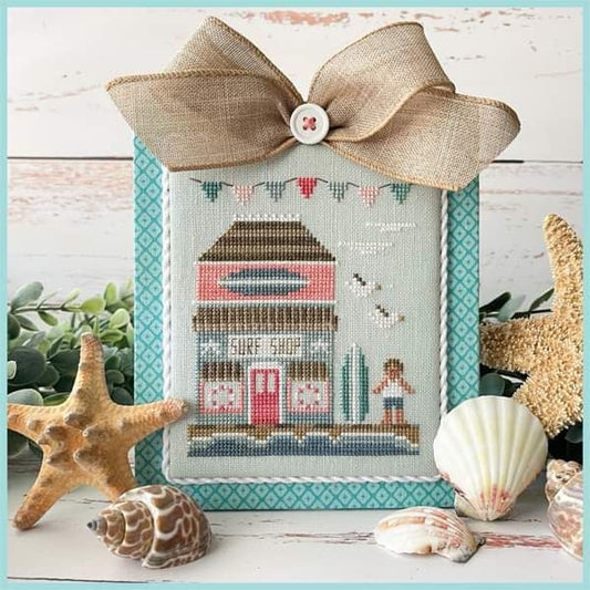Surf Shop - Beach Boardwalk Series - Cottage Country Needleworks