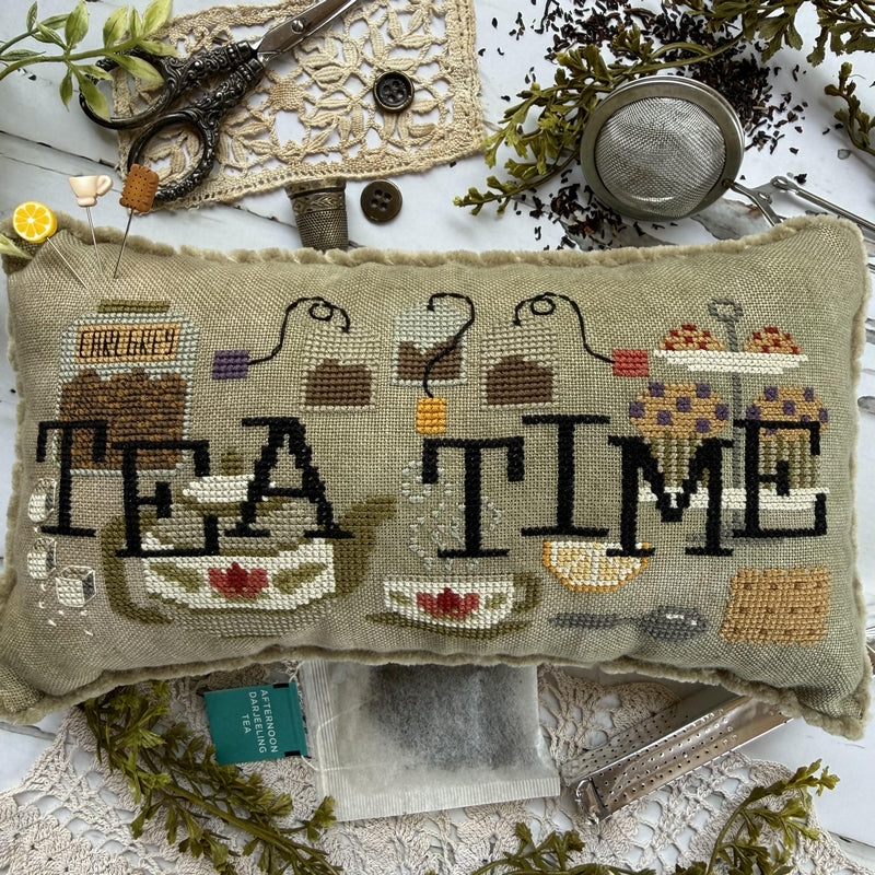 When I Think of Tea Time - Puntini Puntini - 2026 Needlework Marketplace PREORDER