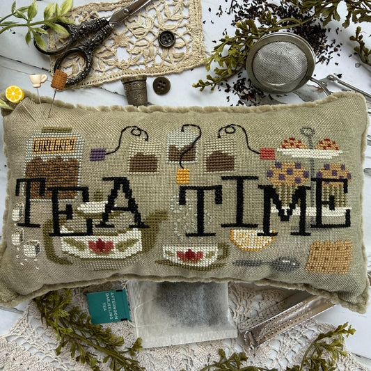 When I Think of Tea Time - Puntini Puntini - 2026 Needlework Marketplace PREORDER