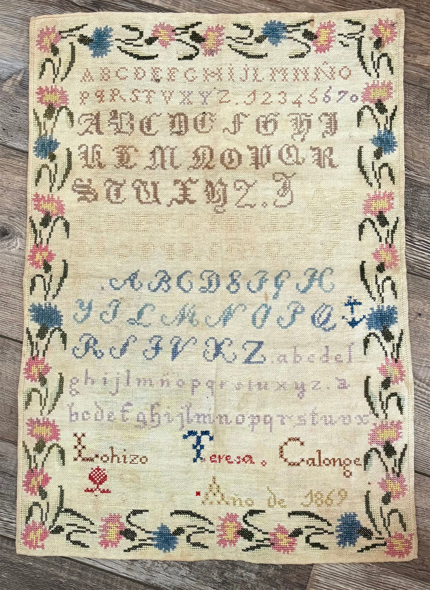 Stitched by Teresa 1869- From The Heart NeedleArt