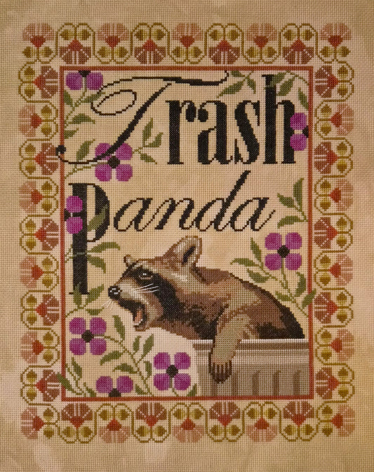 Trash Panda - The Artsy Housewife - 2026 Needlework Marketplace PREORDER
