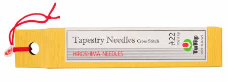 Tulip Tapestry Needles for Cross Stitch, No 22 Round Tip