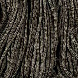 H209 Khaki Black Valdani 6-Ply Thread