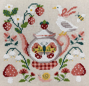 The Goose Teapot - Tiny Modernist - 2026 Nashville Needlework Market PREORDER