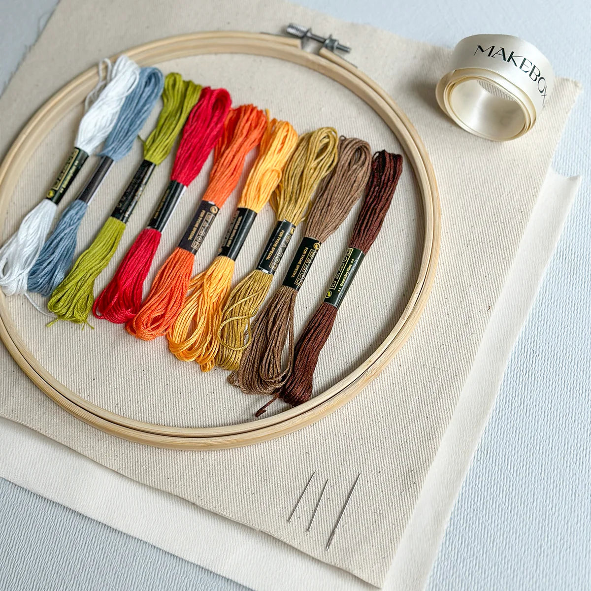 MakeBox & Co. Autumn Stitches Embroidery Kit