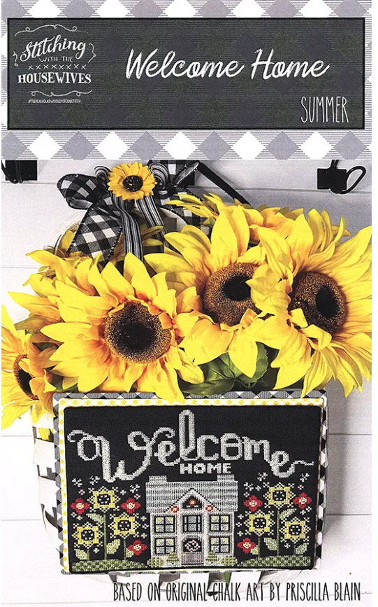 Welcome Home-Summer -Stitching With The Housewives