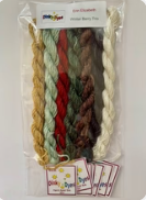 Winter Berry Trio Silk Pack from Dinky Dyes