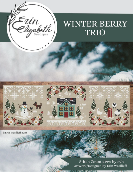 Winter Berry Trio - Erin Elizabeth Designs